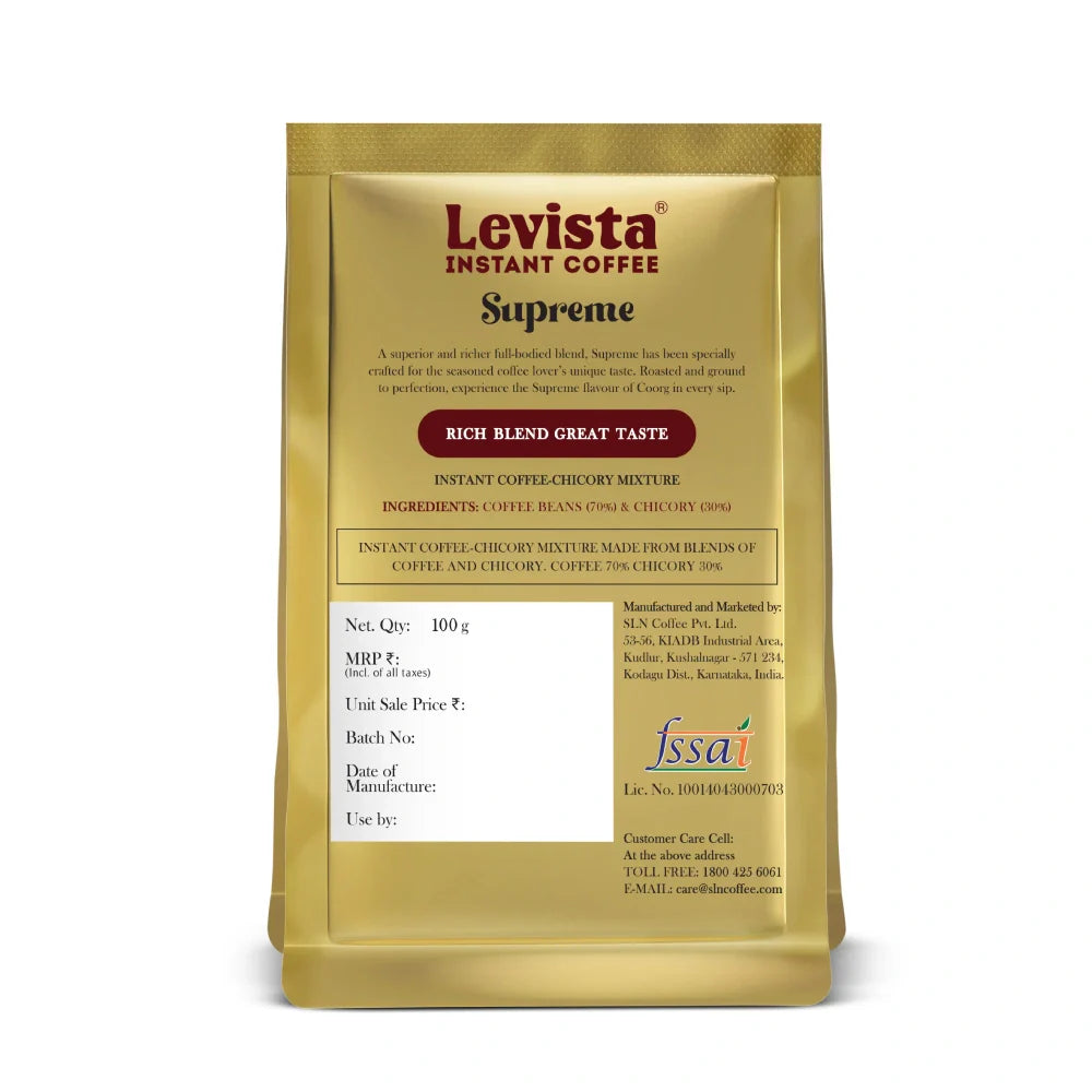 Levista Supreme 100 g Pouch